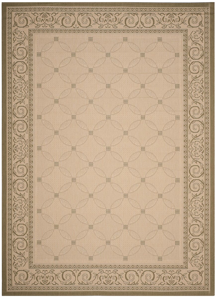 Safavieh Courtyard cy1502-1e01 Natural / Olive Area Rug