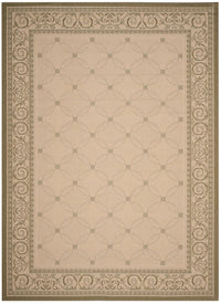 Safavieh Courtyard cy1502-1e01 Natural / Olive Area Rug