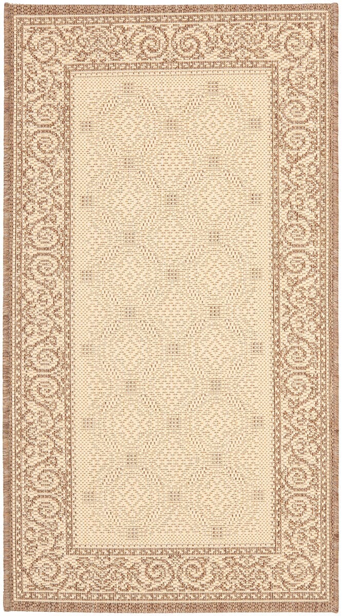 Safavieh Courtyard Cy1502-3001 Natural / Brown Area Rug