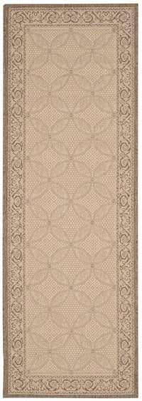 Safavieh Courtyard Cy1502-3001 Natural / Brown Area Rug