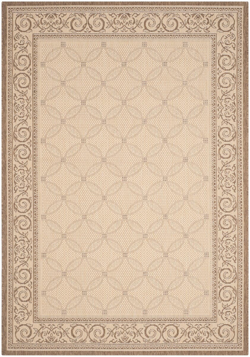 Safavieh Courtyard Cy1502-3001 Natural / Brown Area Rug