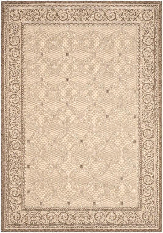 Safavieh Courtyard Cy1502-3001 Natural / Brown Area Rug