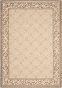 Safavieh Courtyard Cy1502-3001 Natural / Brown Area Rug