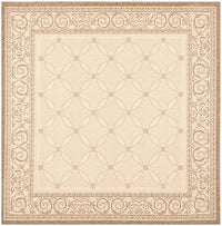 Safavieh Courtyard Cy1502-3001 Natural / Brown Area Rug