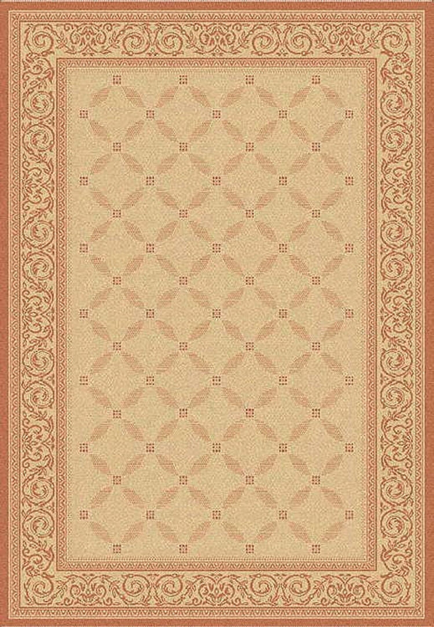 Safavieh Courtyard cy1502-3201 Natural / Terra Area Rug