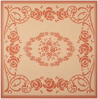 Safavieh Courtyard Cy1893-3201 Natural / Terra Area Rug