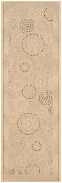 Safavieh Courtyard Cy1906-3001 Natural / Brown Rugs