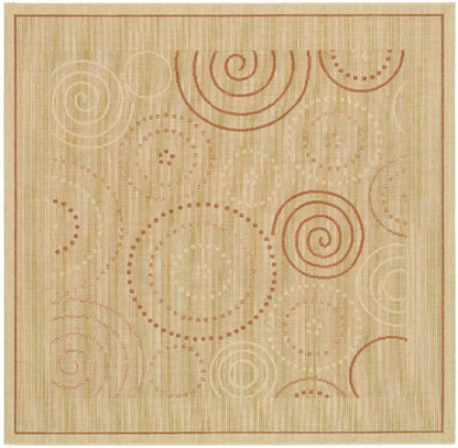 Safavieh Courtyard cy1906-3201 Natural / Terra Geometric Area Rug