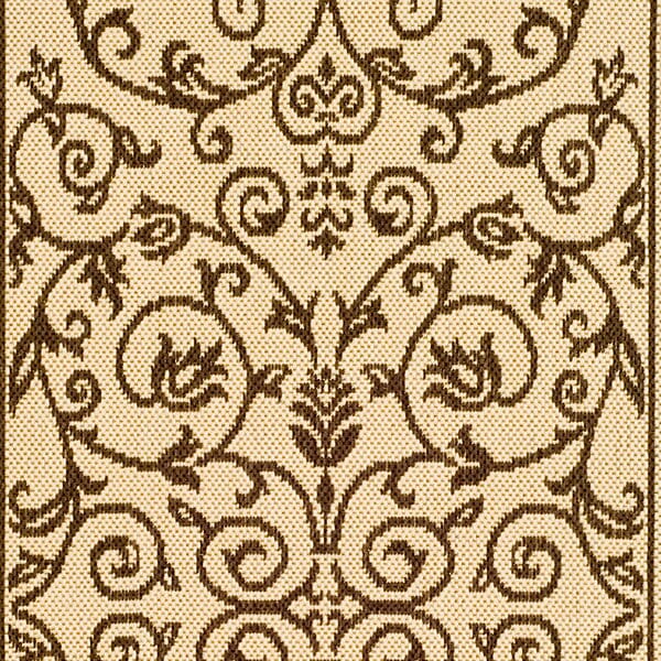 Safavieh Courtyard Cy2098-3001 Natural / Brown Area Rug