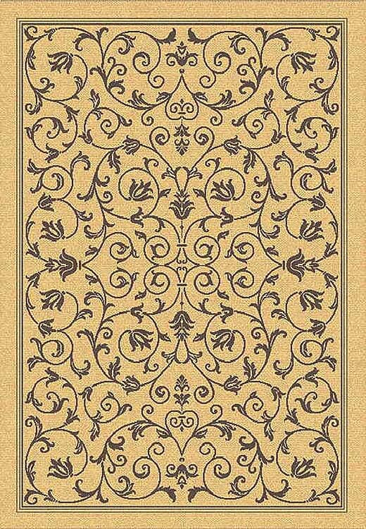 Safavieh Courtyard cy2098-3001 Natural / Brown Area Rug