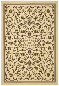 Safavieh Courtyard Cy2098-3001 Natural / Brown Area Rug