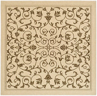 Safavieh Courtyard Cy2098-3001 Natural / Brown Area Rug