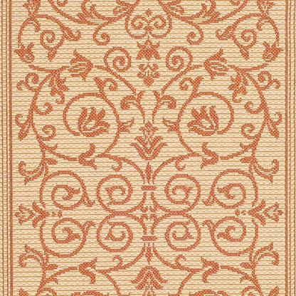 Safavieh Courtyard Cy2098-3201 Natural / Terra Area Rug