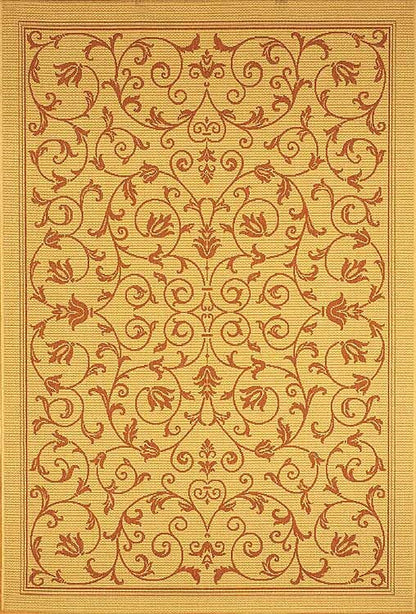 Safavieh Courtyard cy2098-3201 Natural / Terra Area Rug