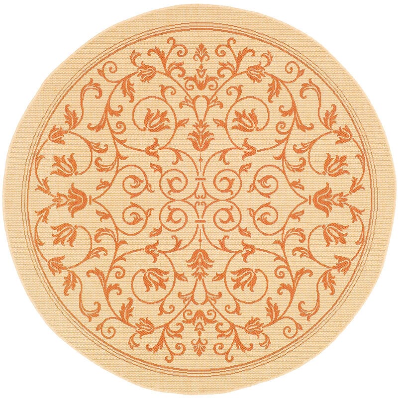 Safavieh Courtyard Cy2098-3201 Natural / Terra Area Rug