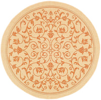 Safavieh Courtyard Cy2098-3201 Natural / Terra Area Rug