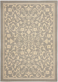 Safavieh Courtyard Cy2098-3606 Grey / Natural Area Rug