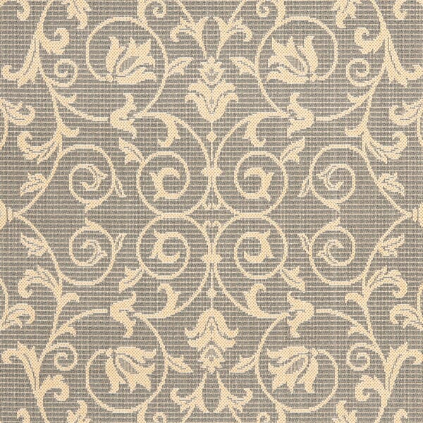 Safavieh Courtyard Cy2098-3606 Grey / Natural Area Rug