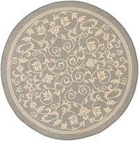 Safavieh Courtyard Cy2098-3606 Grey / Natural Area Rug