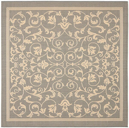 Safavieh Courtyard Cy2098-3606 Grey / Natural Area Rug