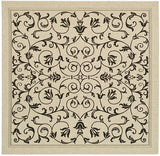 Safavieh Courtyard cy2098-3901 Sand / Black Rugs.
