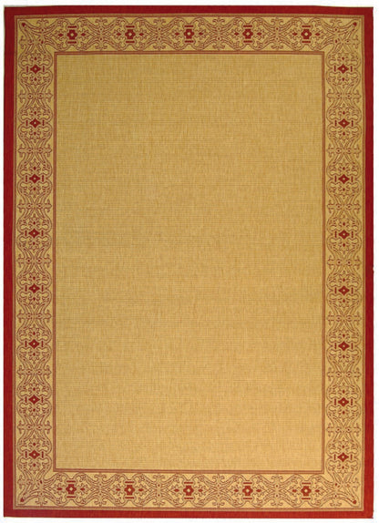 Safavieh Courtyard cy2099-3701 Beige / Red Area Rug