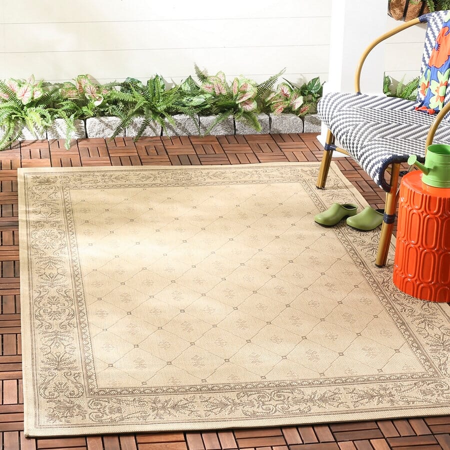 Safavieh Courtyard Cy2326-3001 Natural / Brown Area Rug