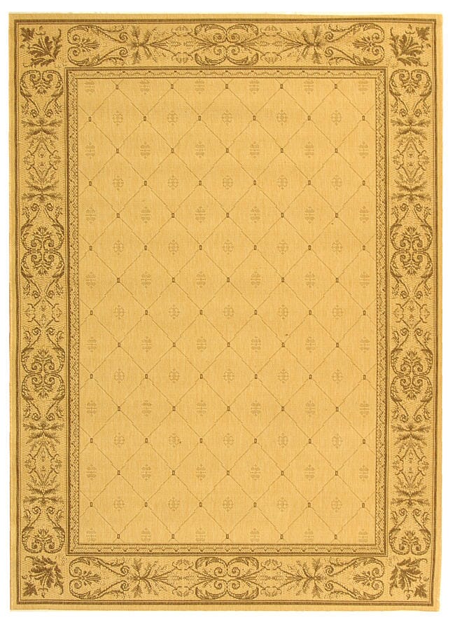 Safavieh Courtyard Cy2326-3001 Natural / Brown Area Rug