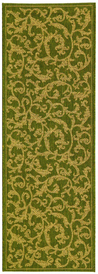 Safavieh Courtyard cy2653-1e06 Olive / Natural Area Rug