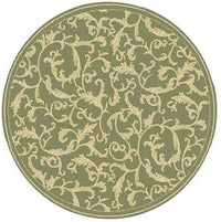 Safavieh Courtyard cy2653-1e06 Olive / Natural Area Rug