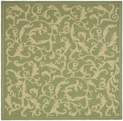 Safavieh Courtyard cy2653-1e06 Olive / Natural Area Rug