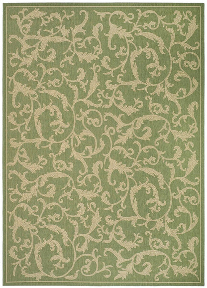 Safavieh Courtyard cy2653-1e06 Olive / Natural Area Rug