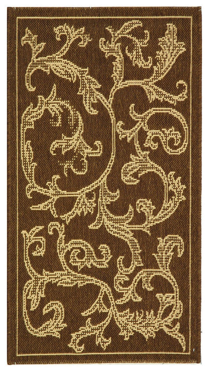 Safavieh Courtyard Cy2653-3009 Brown / Natural Area Rug