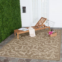 Safavieh Courtyard Cy2653-3009 Brown / Natural Area Rug