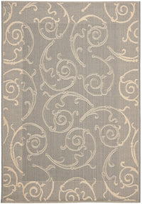 Safavieh Courtyard Cy2665-3606 Grey / Natural Area Rug