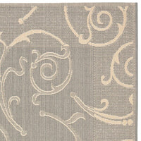 Safavieh Courtyard Cy2665-3606 Grey / Natural Area Rug