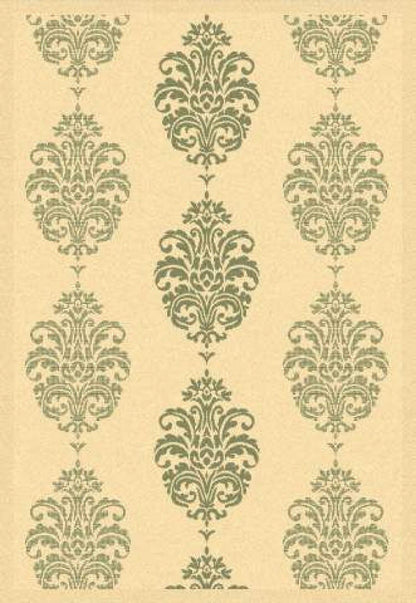 Safavieh Courtyard cy2720-1e01 Natural / Olive Damask Area Rug