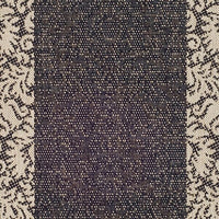 Safavieh Courtyard Cy2727-3908 Black / Sand Bordered Area Rug