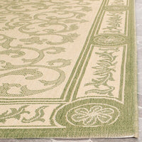 Safavieh Courtyard cy2829-1e01 Natural / Olive Area Rug