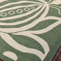 Safavieh Courtyard Cy2961-1E06 Olive / Natural Floral / Country Area Rug