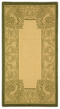 Safavieh Courtyard cy2965-1e01 Natural / Olive Area Rug