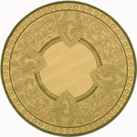 Safavieh Courtyard cy2965-1e01 Natural / Olive Area Rug