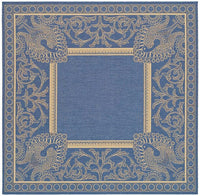 Safavieh Courtyard Cy2965-3103 Blue / Natural Area Rug