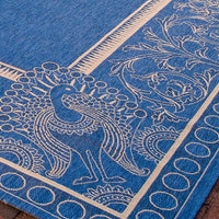 Safavieh Courtyard Cy2965-3103 Blue / Natural Area Rug