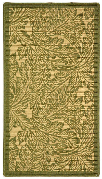 Safavieh Courtyard cy2996-1e01 Natural / Olive Area Rug