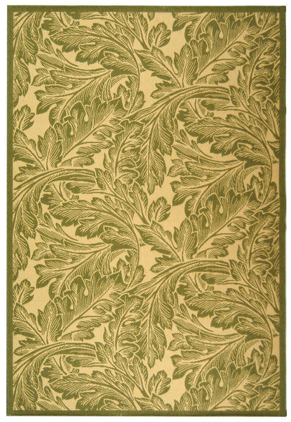 Safavieh Courtyard cy2996-1e01 Natural / Olive Area Rug