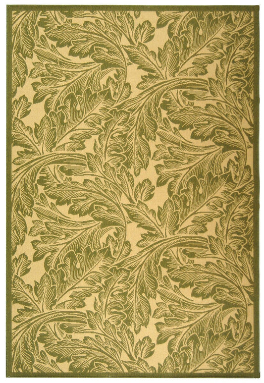 Safavieh Courtyard cy2996-1e01 Natural / Olive Area Rug