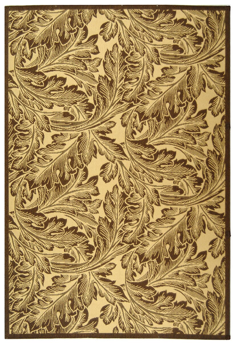 Safavieh Courtyard cy2996-3001 Natural / Brown Area Rug