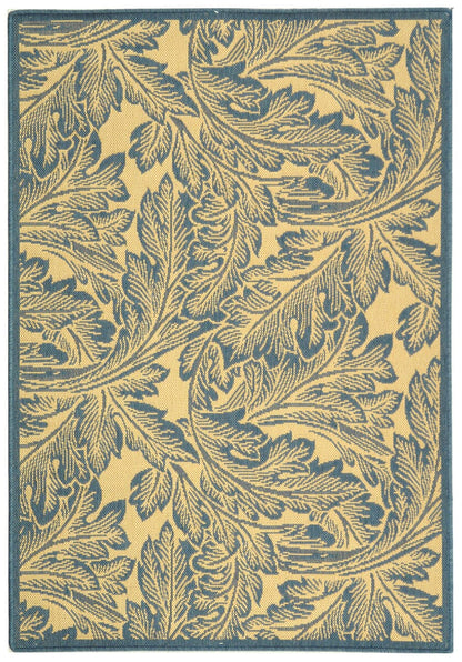 Safavieh Courtyard cy2996-3101 Natural / Blue Area Rug