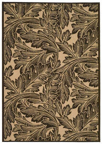 Safavieh Courtyard cy2996-3401 Natural / Chocolate Area Rug